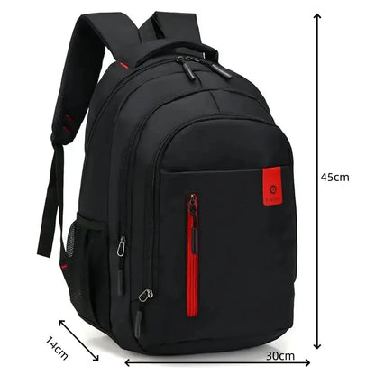 Mochila Clássica de Grande Capacidade, Fashion, Mochilas Estudantis, Mochilas de Viagem e para Atividades ao Ar Livre, Mochilas Grandes