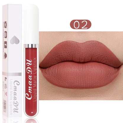 Gloss Labial Matte Sexy de Longa Duração - Velvet Red