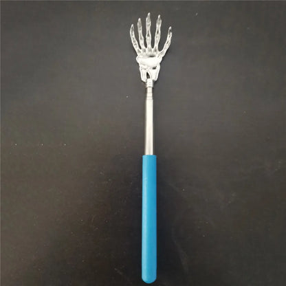 Raspador de Costas de Aço Inoxidável Telescópico Massageador para Coceira Estendido Produtos de Saúde para Idosos Artesanato