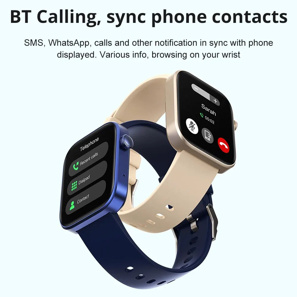 COLMI P71 Smartwatch - Relógio Inteligente com Chamadas de Voz e Monitoramento de Saúde