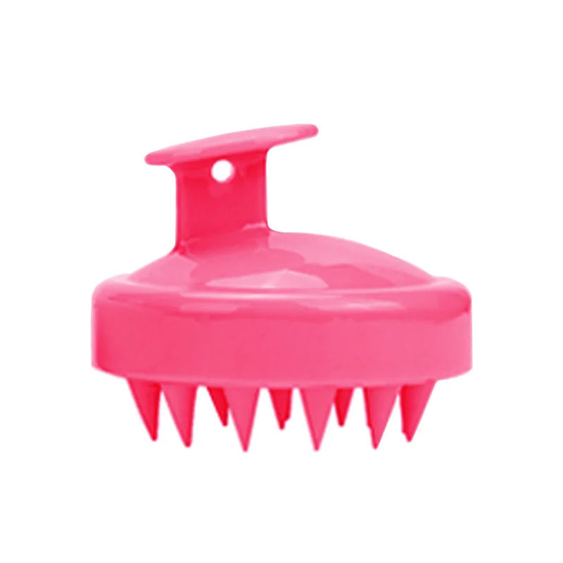 Instrumento de Massagem para a Cabeça - Escova de Massagem para Couro Cabeludo em Silicone