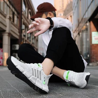 Unisex Sneakers Fashion Light comfortable Sneakers For Men Women Fitness Running Shoes Trainer Race Breathable Couple Tenis Shos