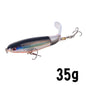 Isca Artificial Whopper Popper 10cm/14cm com Cauda Rotativa Soft - 1 Peça