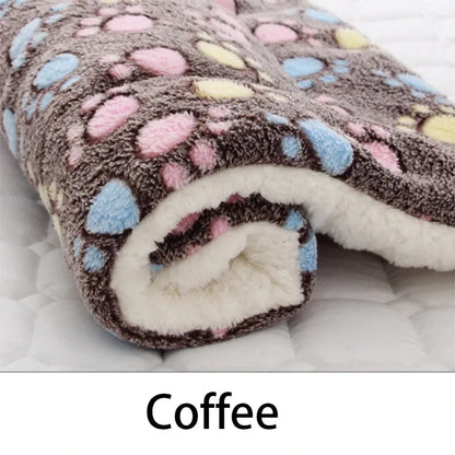Almofada de Dormir para Pet em Flanela, Cama para Cachorro e Gato, Sofá para Cachorro, Colchão Fofo, Cobertor para Pet, Acessórios para Animais de Estimação