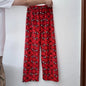 Calças de Pijama Hello Kitty Spider-Man - Algodão, Soltas, Femininas e Masculinas