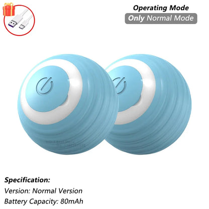 Brinquedo Interativo para Gatos - Bola Automática com Cauda, Recarga USB, Brinquedo Inteligente para Estímulo e Diversão do Pet