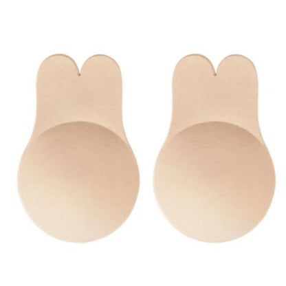 Sutiã Auto-adesivo Push Up para Mulheres - Silcone Reutilizável e Invisível