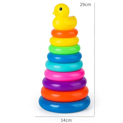 Brinquedo Montessori para Bebê - Torre de Bola Rolante, Jogo Educacional Montessori, Brinquedo de Empilhamento para Desenvolvimento do Bebê (1-3 anos)