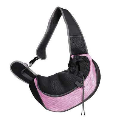 Mochila para Pet – Bolsa de Transporte para Gatos e Cães, Bolsa de Ombro, Sling de Malha, Saco de Transporte para Viagens e Passeios