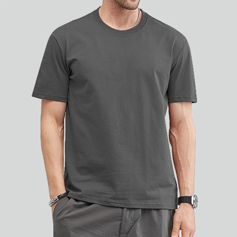 Camisetas de Alta Qualidade para Homens e Mulheres - Camisetas de Algodão para o Verão, Manga Curta, Tamanho Grande até 5XL