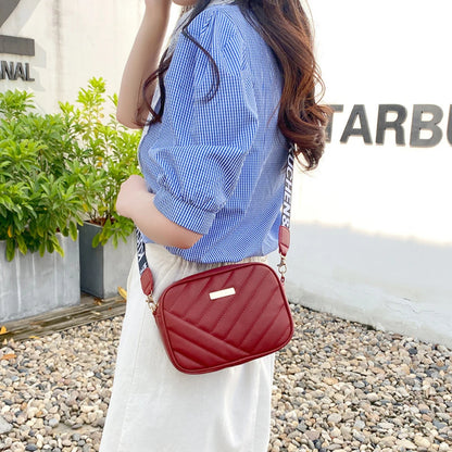 Bolsa de Ombro de Alta Qualidade PU para Mulheres - Bolsa de Mão Simples, Casual, Crossbody e Bolsa de Mensageiro Feminina