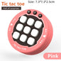 Jogo Eletrônico Multifuncional Tic-Tac-Toe - Jogo de Tabuleiro, Quebra-Cabeça Montessori, Jogo de Xadrez Portátil para Adultos e Crianças