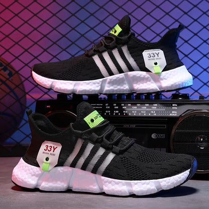 Unisex Sneakers Fashion Light comfortable Sneakers For Men Women Fitness Running Shoes Trainer Race Breathable Couple Tenis Shos
