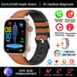 Novo Smartwatch para Homens com Diagnóstico Médico AI - Monitoramento de Lipídios no Sangue, Ácido Úrico, Glicose no Sangue, ECG+PPG, Chamadas Bluetooth, e Funções de Saúde