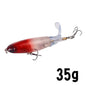 Isca Artificial Whopper Popper 10cm/14cm com Cauda Rotativa Soft - 1 Peça