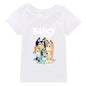 Camiseta Infantil Moose New Bluey Family - Estilo Verão, Manga Curta, Roupas Fashion para Meninos e Meninas
