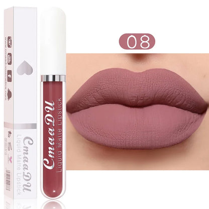 Gloss Labial Matte Sexy de Longa Duração - Velvet Red