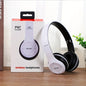 P47 Fone de Ouvido Bluetooth 5.0 Sem Fio Dobrável HIFI Stereo com Graves - Headset para Crianças, Presente com Microfone e Adaptador USB para iPhone e Jogos