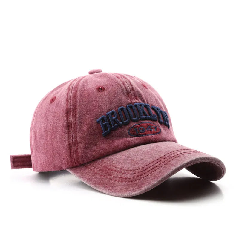Boné de Beisebol Casual Unissex com Proteção Solar | Ajustável | Lettering Estilo Casual