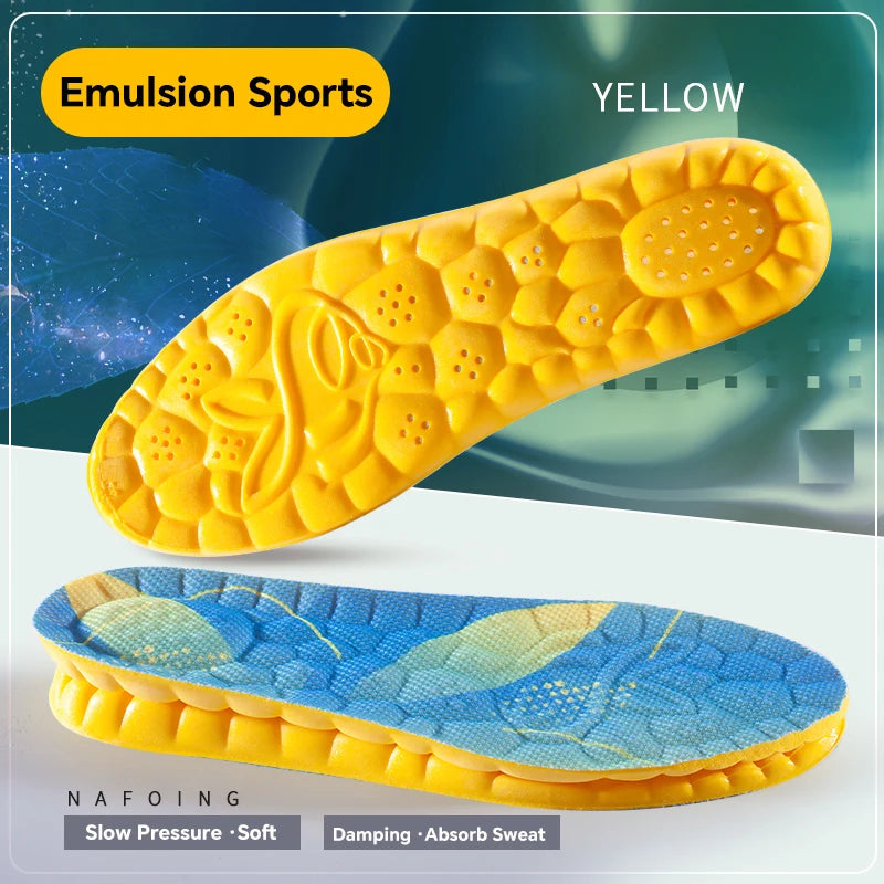 Palmilhas Esportivas com Tecnologia 4D Cloud para Sapatos