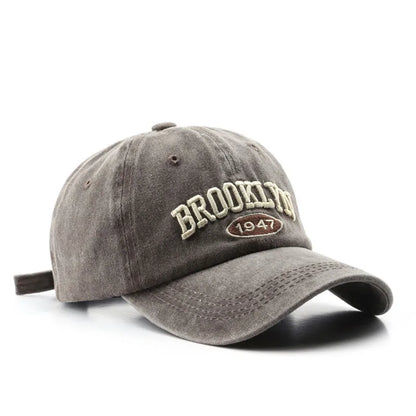 Boné de Beisebol Casual Unissex com Proteção Solar | Ajustável | Lettering Estilo Casual