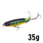 Isca Artificial Whopper Popper 10cm/14cm com Cauda Rotativa Soft - 1 Peça