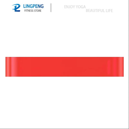 Conjunto de 5 Faixas de Resistência – Bandas de Yoga, Fitness e Treinamento, Faixa de Tensão para Quadril, Faixa Elástica para Agachamento, Dança e Alongamento
