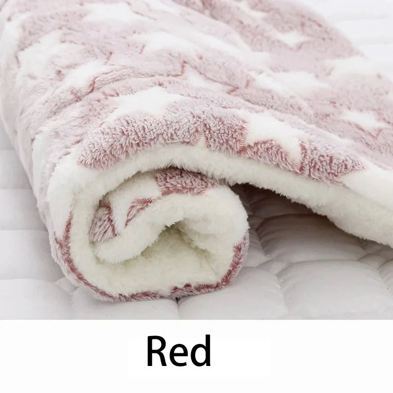 Almofada de Dormir para Pet em Flanela, Cama para Cachorro e Gato, Sofá para Cachorro, Colchão Fofo, Cobertor para Pet, Acessórios para Animais de Estimação