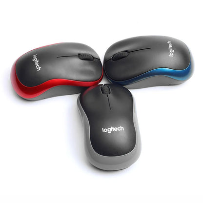 Mouse Sem Fio Logitech M185 2.4GHz 1000DPI Óptico