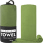 Toalha de Viagem Microfibra, Secagem Rápida, Compacta e Super Absorvente - Ideal para Praia, Academia, Piscina, Banho e Yoga