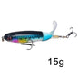 Isca Artificial Whopper Popper 10cm/14cm com Cauda Rotativa Soft - 1 Peça
