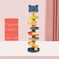 Brinquedo Montessori para Bebê - Torre de Bola Rolante, Jogo Educacional Montessori, Brinquedo de Empilhamento para Desenvolvimento do Bebê (1-3 anos)