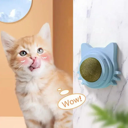 Bolinhas de Catnip para Gato - Brinquedo Divertido e Lickable