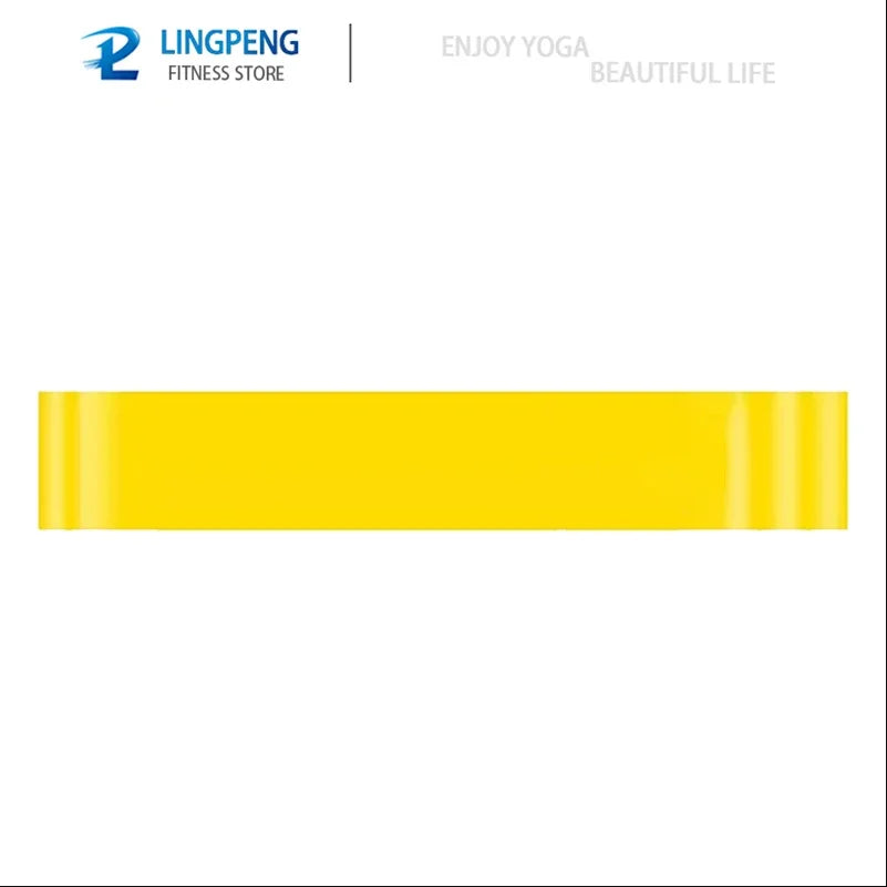 Conjunto de 5 Faixas de Resistência – Bandas de Yoga, Fitness e Treinamento, Faixa de Tensão para Quadril, Faixa Elástica para Agachamento, Dança e Alongamento