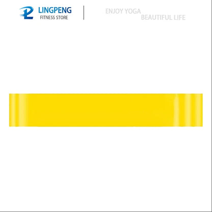 Conjunto de 5 Faixas de Resistência – Bandas de Yoga, Fitness e Treinamento, Faixa de Tensão para Quadril, Faixa Elástica para Agachamento, Dança e Alongamento