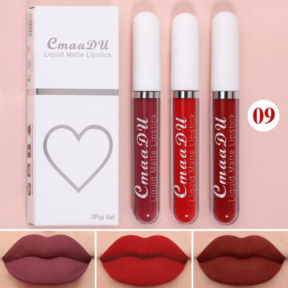 Gloss Labial Matte Sexy de Longa Duração - Velvet Red