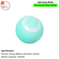 Brinquedo Interativo para Gatos - Bola Automática com Cauda, Recarga USB, Brinquedo Inteligente para Estímulo e Diversão do Pet