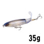Isca Artificial Whopper Popper 10cm/14cm com Cauda Rotativa Soft - 1 Peça