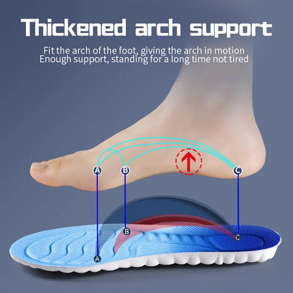 Palmilhas Esportivas com Tecnologia 4D Cloud para Sapatos