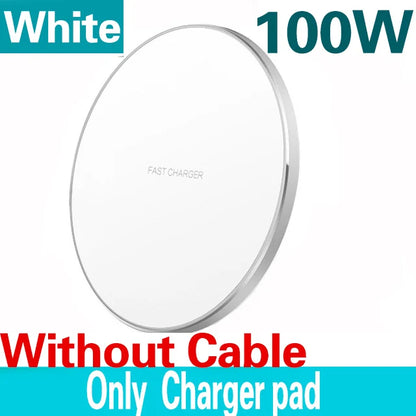 Carregador Sem Fio 200W para iPhone 14/13/16/15 Pro XS Max Mini X XR, Carregamento Rápido por Indução para Samsung, Xiaomi e Huawei