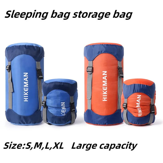 Saco de Compressão para Saco de Dormir - Bagagem de Armazenamento Ultra-leve para Camping ao Ar Livre