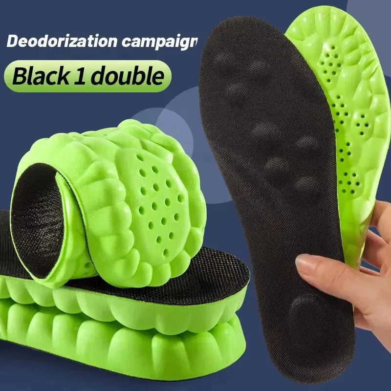 Palmilhas Esportivas com Tecnologia 4D Cloud para Sapatos