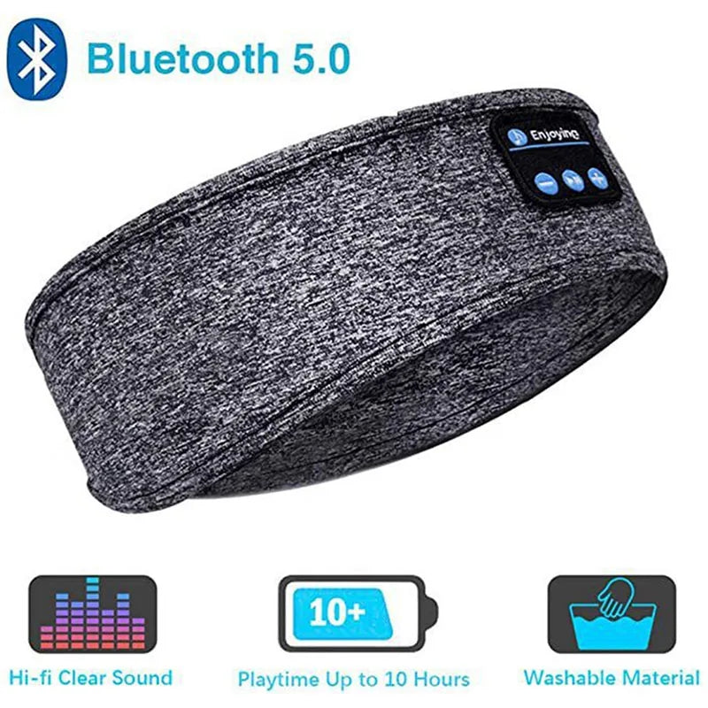 Fone de Ouvido Bluetooth Sem Fio Esportivo Máscara de Olhos Headband Bluetooth - Air Pro Earbuds