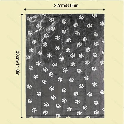 120 Rolos de Sacos para Fezes de Cães, Sacos para Limpeza de Fezes de Cães, Suprimentos para Pets, 15 Sacos/Rolo, Refil de Sacos de Lixo para Animais de Estimação