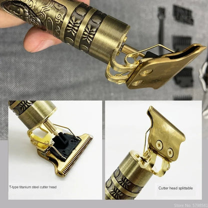 T9 Máquina de Barbear Elétrica Sem Fio para Cabelos, Barbeador, Aparelho de Barbear para Viagem, Barbeador para Homens, Máquina de Barbear para Homens.