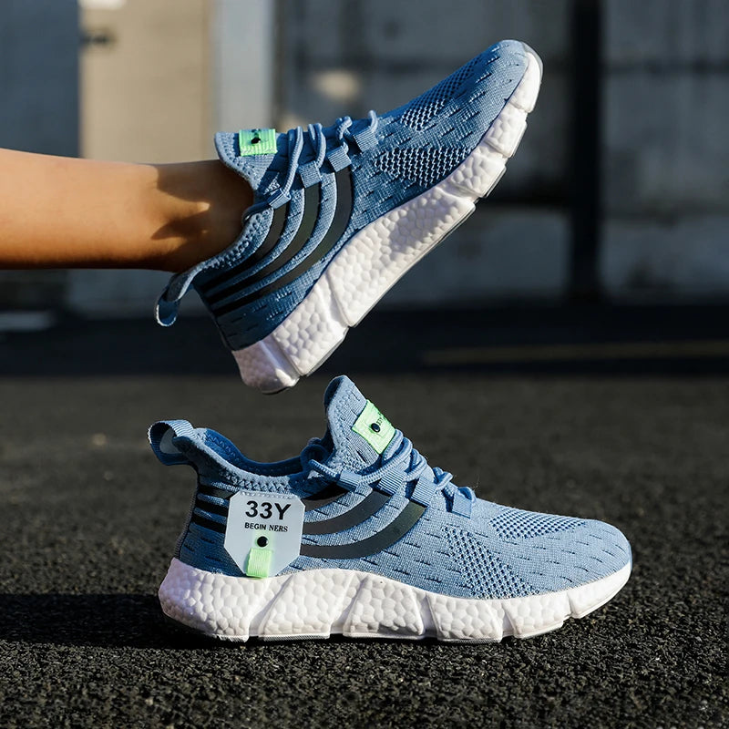 Tênis Feminino Casuais Esportivos | Respirável, Leve e Antiderrapante | Para Caminhada e Corrida | Sola Vulcanizada