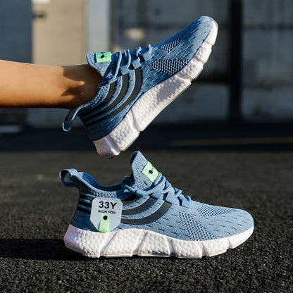 Tênis Feminino Casuais Esportivos | Respirável, Leve e Antiderrapante | Para Caminhada e Corrida | Sola Vulcanizada