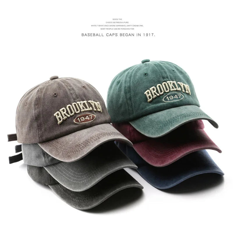 Boné de Beisebol Casual Unissex com Proteção Solar | Ajustável | Lettering Estilo Casual
