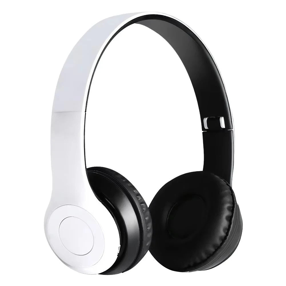 Stereo P47 Headset 5.0 Bluetooth Headset Folding Series Wireless Sports Game Headset for HuaWei XiaoMi Smartphone