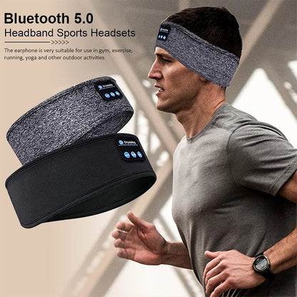Fone de Ouvido Bluetooth Sem Fio Esportivo Máscara de Olhos Headband Bluetooth - Air Pro Earbuds